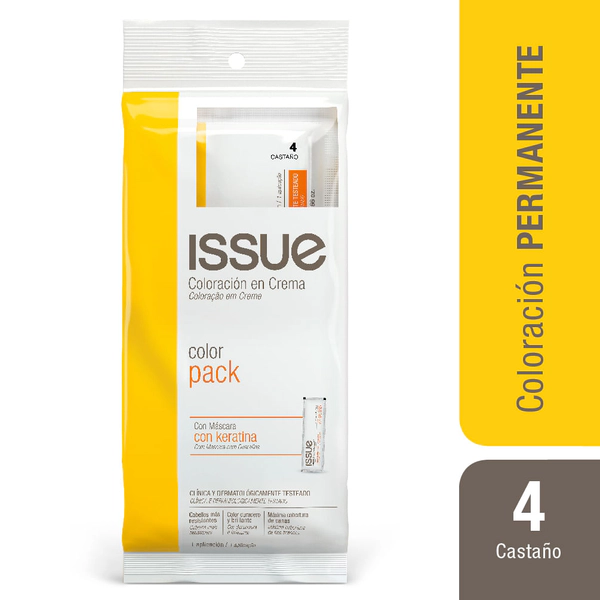 Issue Color Pack Con Máscara Con Keratina