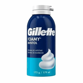 Gillette Espuma De Afeitar Foamy Mentol 175gr