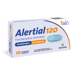 Alertial 120 mg x 10 Comprimidos Recubiertos