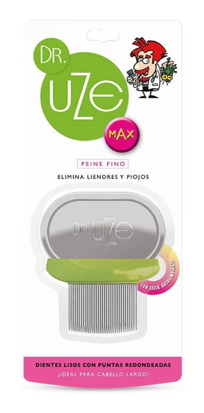 Dr Uze Max Peine Fino Elimina Liendres Y Piojos 1u