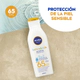 Protector solar NIVEA SUN Babies & Kids Sensitive FPS 65 Piel sensible x 200 ml