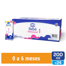 Leche de Fórmula Sancor Bebé 1 Advanced 200ml Pack x24