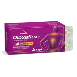 Analgésico Antinflamatorio Dioxaflex VL  16 Comprimidos Recubiertos