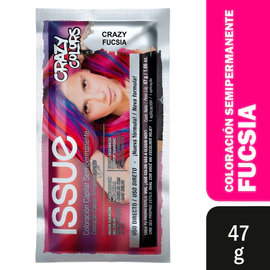 Issue Coloración Semi Permanente Crazy Colors 1 Sobre De 47g