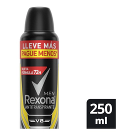 Rexona Men V8 Antitranspirante Aerosol 250ml