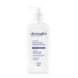 Dermaglós Hidratación + Regeneración Emulsión Corporal 300ml