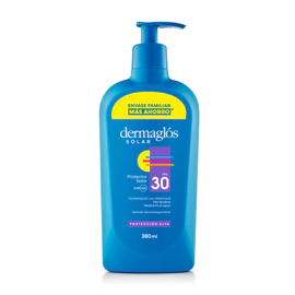 Dermaglos Protector Solar Fps 30 Emulsión 380ml