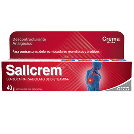 Salicrem Antiinflamatorio Analgésico Antirreumático Crema 40g
