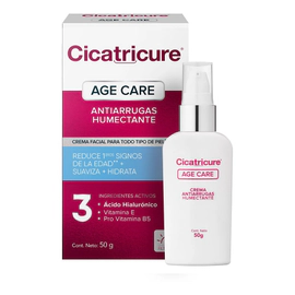 Cicatricure Age Care Antiarrugas Humectante Crema Facial 50g