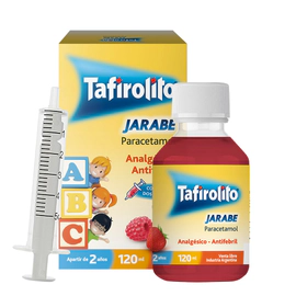Tafirol Pediátrico Jarabe x 120 ml.