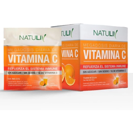 Natuliv Vitamina C Refuerza El Sistema Inmune Sobres 15u