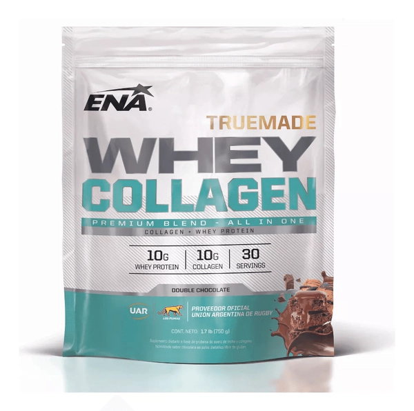 Whey Collagen Truemade Ena Sport Proteina + Colageno 750g Chocolate