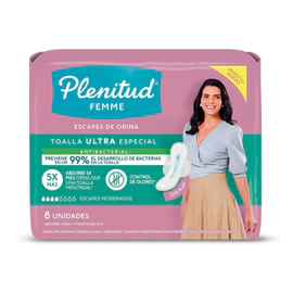 Plenitud Femme Toalla Ultra Especial X 8 Unidades