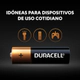 Pilas Alcalinas Duracell AA Blister de 4 Unidades