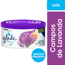 Glade Auto Campos De Lavanda Aromatizante Mini Gel 70g