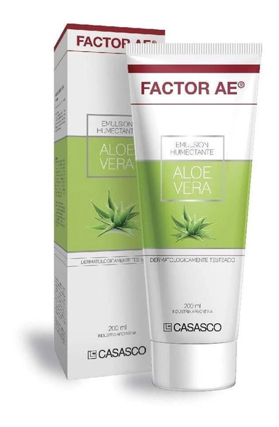 Factor Ae Emulsion Corporal Con Aloe Vera X 200 Ml | Farmacia Pacheco