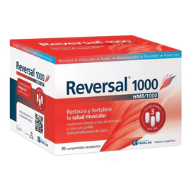 Reversal 1000 Hmb Restaura Y Fortalece La Salud Muscular 90 comprimidos