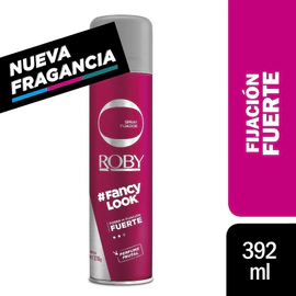 Roby Spray Fancy Look Fijador Fuerte Para El Cabello X392 Ml