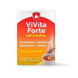 ViVita Forte Antigripal Descongestiona 5 sobres de 5g