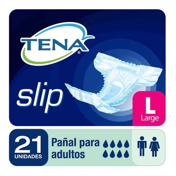 Pañal TENA Slip Large x 21 unidades