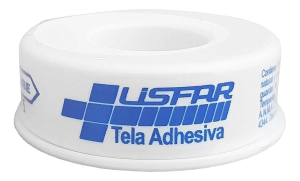 Lisfar Tela Adhesiva 2,50cm X 2mts N*4 Caja 16 Unidades