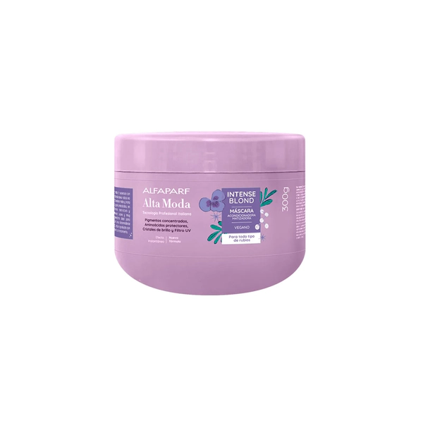 Máscara Capilar Alfaparf Alta Moda Intense Blond Desamarilladora 300g
