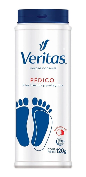 Veritas Polvo Desodorante Pédico 120g