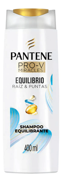 Pantene Pro-v Miracles Equilibrio Raíz & Puntas Shampoo 400ml