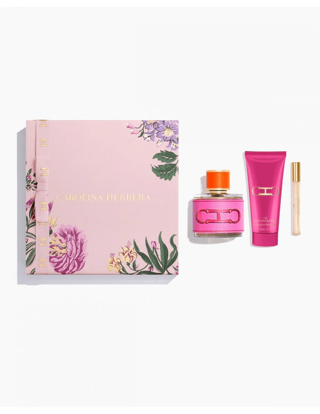 Carolina Herrera Ch Pasion 100ml + Body Lotion 100ml + Mgsp 10ml