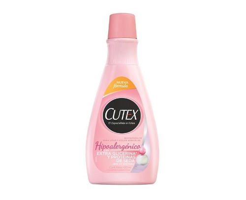 Cutex Quitaesmalte Hipoalergenico Con Glicerina X 100ml