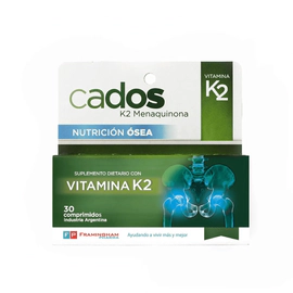 Cados Vitamina K2 Natural Fortalece Huesos 30 Comprimidos