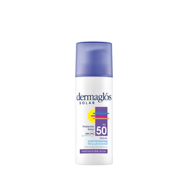 Protector Solar Dermaglós Facial Fps 50 Emulsión Fluida 50g
