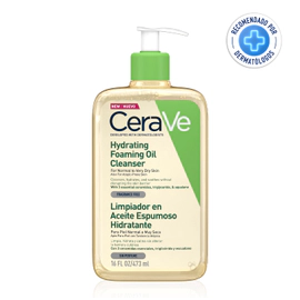 Cerave Hydrating Foaming Oil Cleanser Aceite Espumoso 473ml