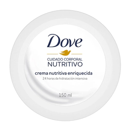 Crema Corporal Dove Nutritiva Enriquecida Piel Seca 150ml