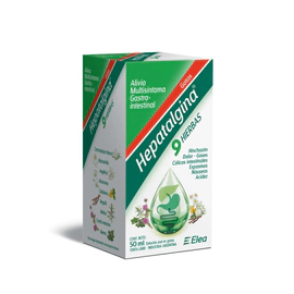 Hepatalgina 9 Hierbas Gotas Alivio Multisíntoma Gastrointestinal 50ml