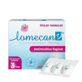 Lomecan Clotrimazol 200gr 3 Ovulos