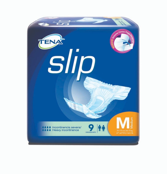 Pañal TENA Slip Medium x 9 unidades
