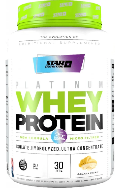 Platinum Whey Protein Star Nutrition Pote 906g