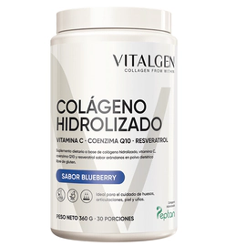 Colágeno Hidrolizado Vitalgen Blueberry Polvo x 360g