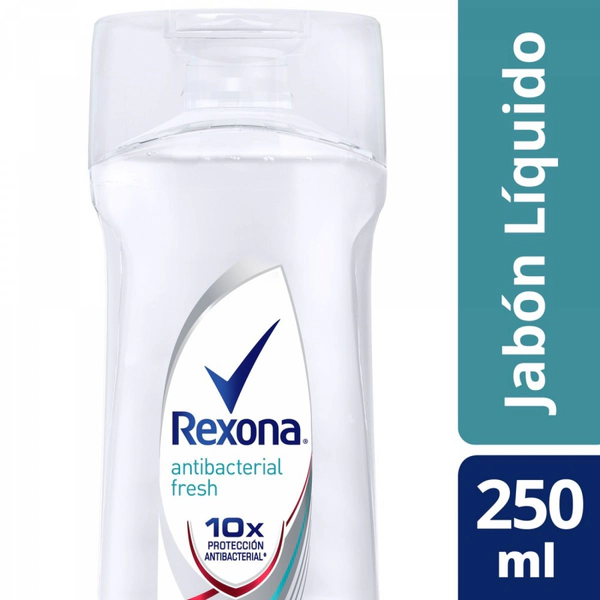 Rexona Fresh Antibacterial Jabón Líquido X 250 Ml