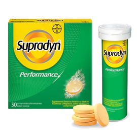 Supradyn Performance Suplemento Vitaminas Magnesio 30 Eferv