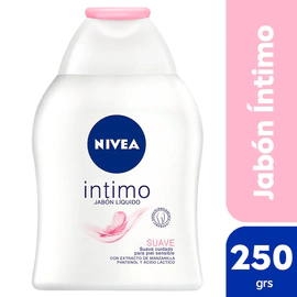 Jabón Íntimo Líquido Nivea Cuidado Suave 250ml