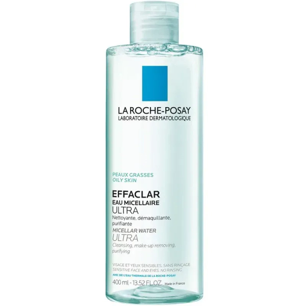 Effaclar agua micelar ultra purificante 400ml