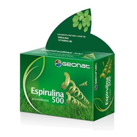 Geonat Espirulina 500 Fuente Nutritiva Apetito 60 Comprimids