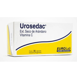 Urosedac Extracto De Arandano 32 Capsulas