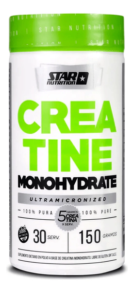Creatina Monohidrato Micronizada Star Nutrition Pote 150g