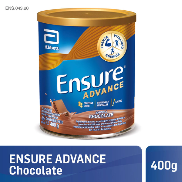 Ensure Advance en Polvo Chocolate de 400gr