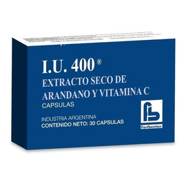 I. U. 400 Extracto Seco De Arandano Y Vitamina C 30 Comp