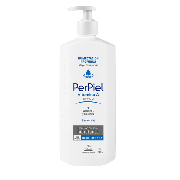 Perpiel Emulsión Humectación Profunda Vitamina A Y E 400ml