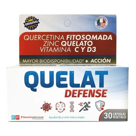 Quelat Defense 30 Capsulas Vegetales